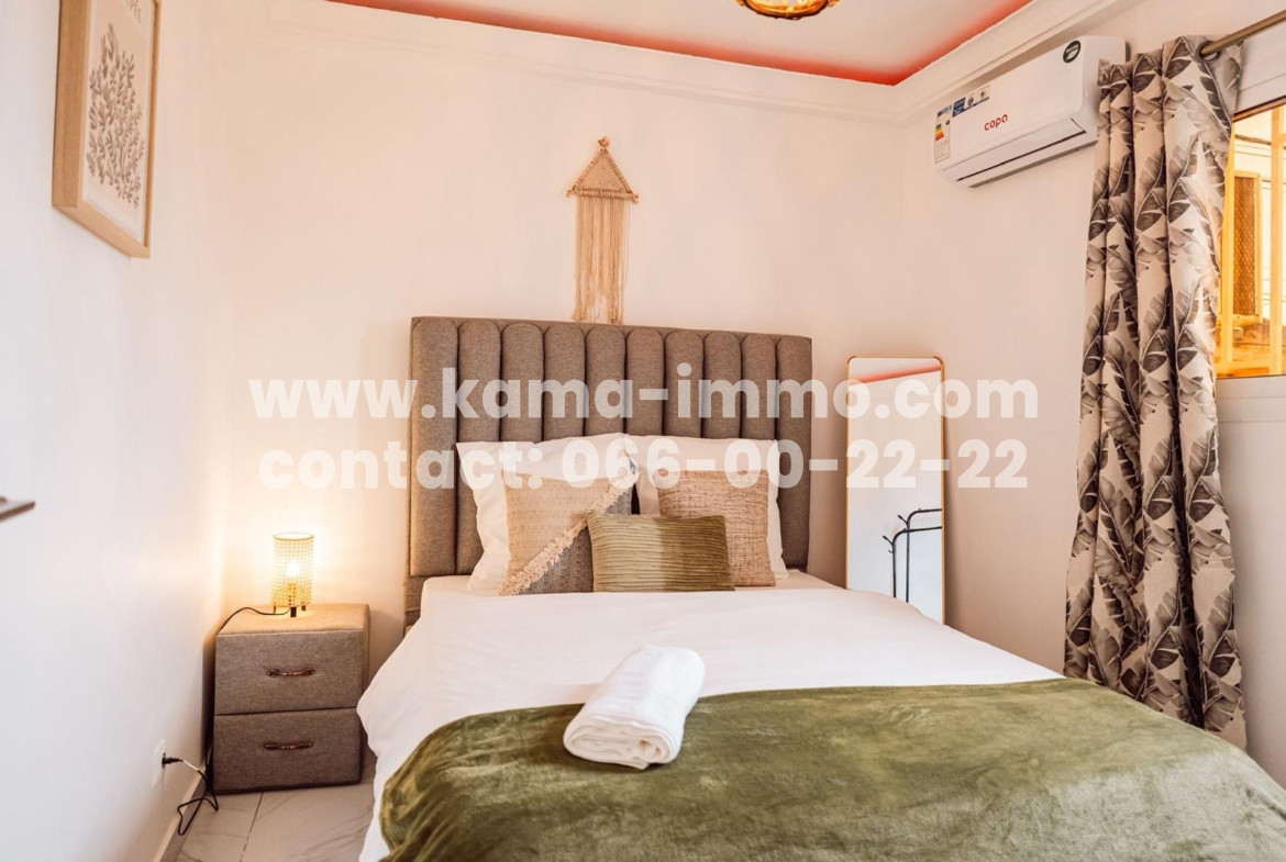 Appartement Meublé à louer à Angodjet 4ième Cité