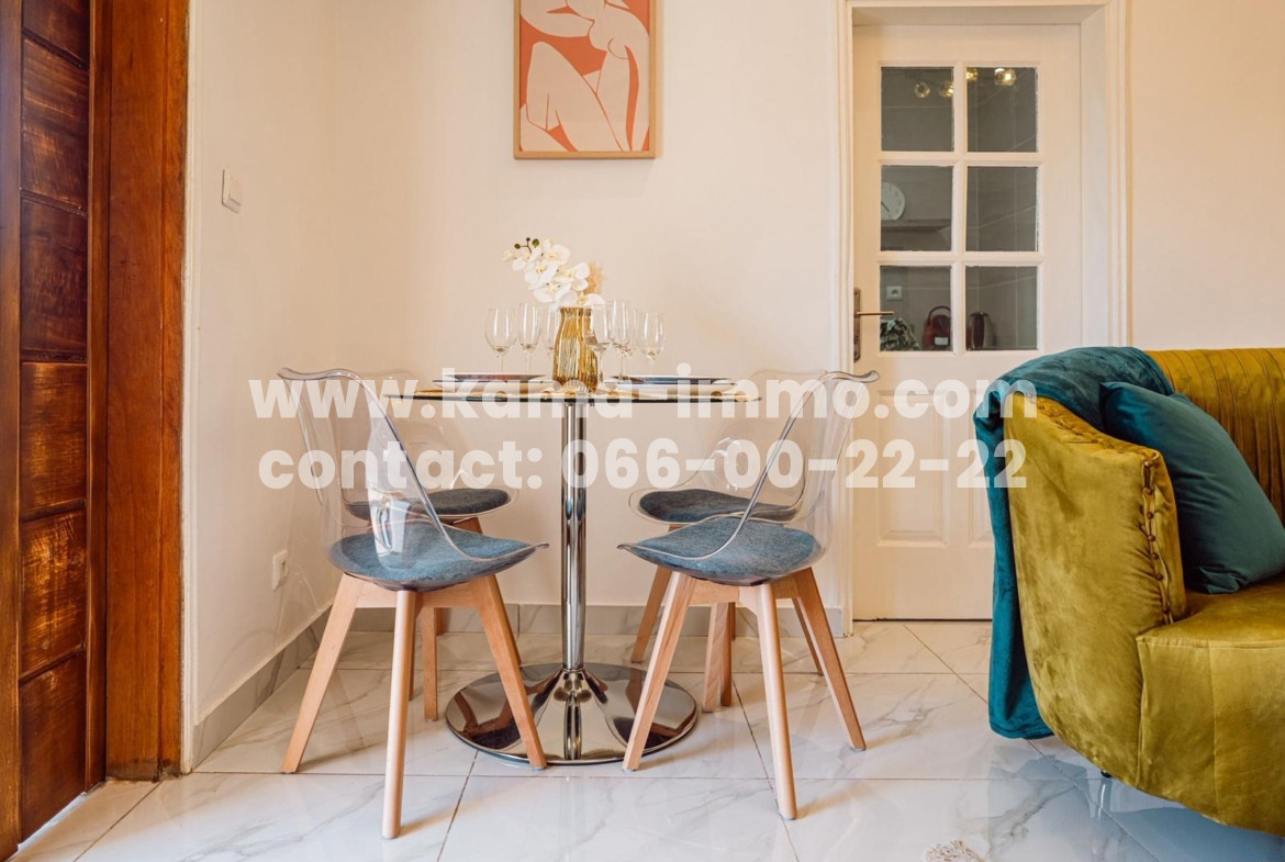 Appartement Meublé à louer à Angodjet 4ième Cité