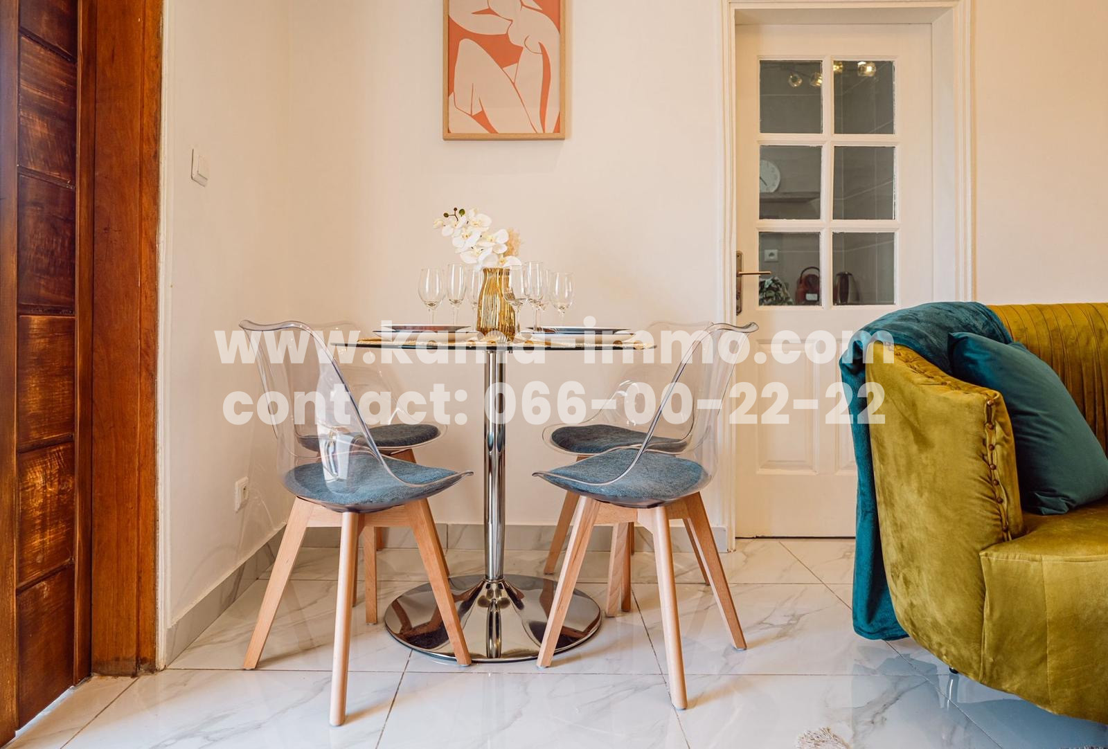 Appartement Meublé à louer à Angodjet 4ième Cité