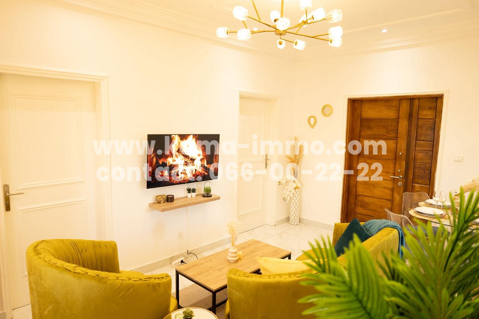 Appartement Meublé à louer à Angodjet 4ième Cité